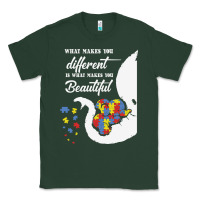Sports Green Autism Different Makes You Beautiful Classic Tee - CowhideDigitalArt