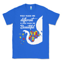 True Royal Autism Different Makes You Beautiful Classic Tee - CowhideDigitalArt