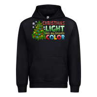 Black Christmas light are my favorite color Urban Hoodie - NancyCooperArtShop