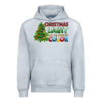 Heather Grey Christmas light are my favorite color Urban Hoodie - NancyCooperArtShop