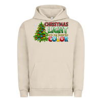 Pigment French Oak Christmas light are my favorite color Urban Hoodie - NancyCooperArtShop
