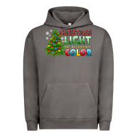 Pigment Tornado Christmas light are my favorite color Urban Hoodie - NancyCooperArtShop