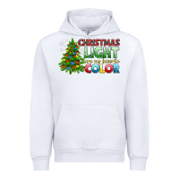 White Christmas light are my favorite color Urban Hoodie - NancyCooperArtShop