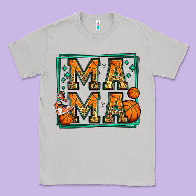 Basketball Mama Classic Tee Designed By Jasminsmagicworld