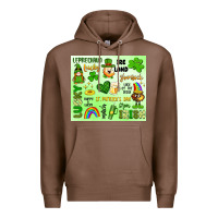 Chestnut st patrick's day Premium Hoodie - Artiststas