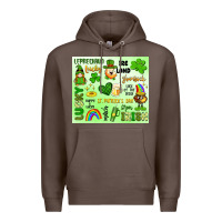 Coffee st patrick's day Premium Hoodie - Artiststas