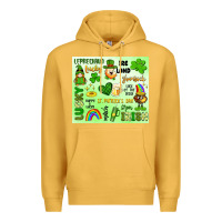 Mustard st patrick's day Premium Hoodie - Artiststas