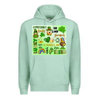 Seafoam st patrick's day Premium Hoodie - Artiststas