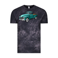 Cloud Black western truck left 34 view Vintage Tee - FaDigitalArtStudio