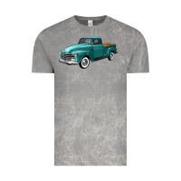 Cloud Rock western truck left 34 view Vintage Tee - FaDigitalArtStudio