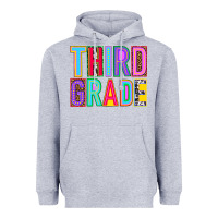 Heather Grey third grade Heavyweight Hoodie - NancyCooperArtShop