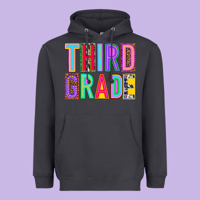 Third Grade Heavyweight Hoodie Designed By Nancycooperartshop