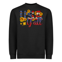 Black usa y all Heavyweight Sweatshirt - HRA Design Shop