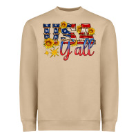 Mushroom usa y all Heavyweight Sweatshirt - HRA Design Shop