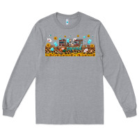 Heather Grey nurse squad libbey glass Long Sleeve Tee - BundleAndBundleShop