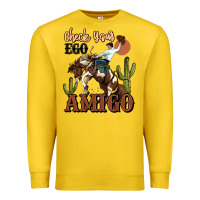 Lemon check your ego amigo rodeo cowboy Premium Sweatshirt - MaliasSmallBusiness