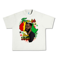 Pistachio free ish since 1865 black man Urban Heavy Tee - HRA Design Shop