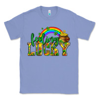 Colony Blue feeling lucky with coins Classic Tee - AdoDesignShop