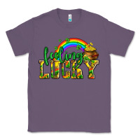 Lavender feeling lucky with coins Classic Tee - AdoDesignShop