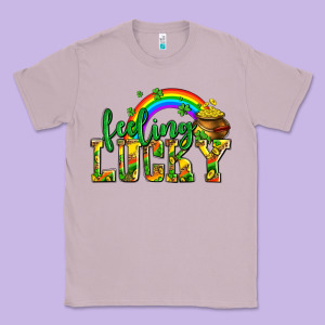 Feeling Lucky With Coins Classic Tee Designed By Adodesignshop