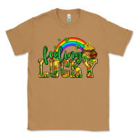 Toasted Coconut feeling lucky with coins Classic Tee - AdoDesignShop