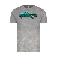Cloud Rock western truck left side view Vintage Tee - FaDigitalArtStudio