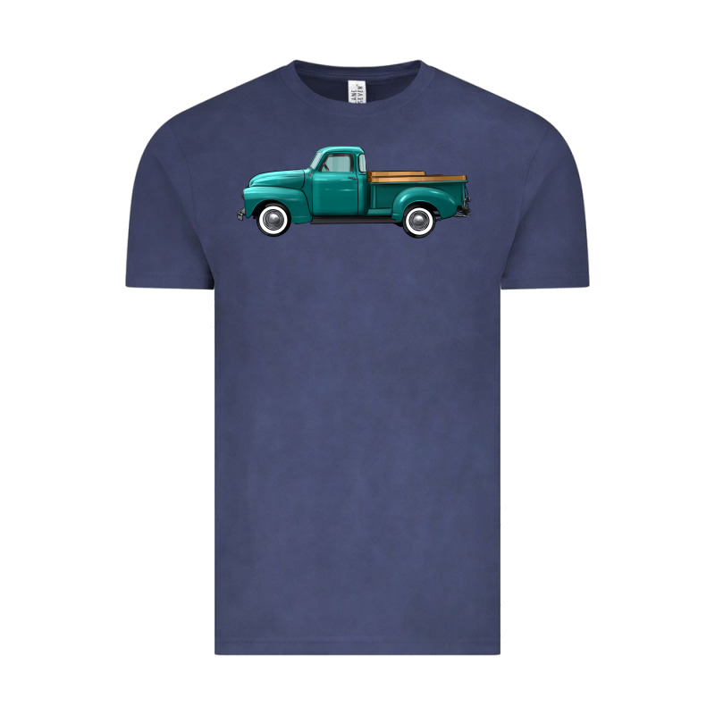 Western Truck Left Side View Vintage Tee by FaDigitalArtStudio | Teevron