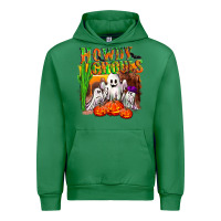 Emerald Howdy ghouls Urban Hoodie - NancyCooperArtShop