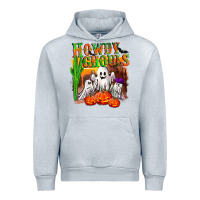 Heather Grey Howdy ghouls Urban Hoodie - NancyCooperArtShop