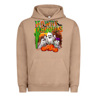 Pigment Burro Howdy ghouls Urban Hoodie - NancyCooperArtShop