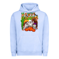 Pigment Grape Ice Howdy ghouls Urban Hoodie - NancyCooperArtShop