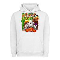 Pigment Lunar Rock Howdy ghouls Urban Hoodie - NancyCooperArtShop
