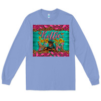 Colony Blue Rottie mom with roses Long Sleeve Tee - Artiststas