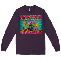Plum Rottie mom with roses Long Sleeve Tee - Artiststas