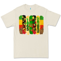 Bone juneteenth brushstrokes Premium Tee - BarkalooDesign