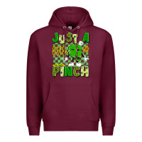 Burgundy just a little pinch Premium Hoodie - Artiststas