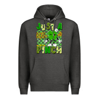 Charcoal Heather just a little pinch Premium Hoodie - Artiststas