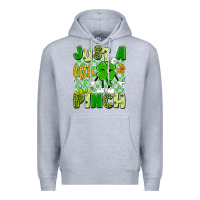 Heather Grey just a little pinch Premium Hoodie - Artiststas