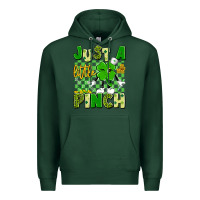 Sports Green just a little pinch Premium Hoodie - Artiststas