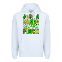 White just a little pinch Premium Hoodie - Artiststas