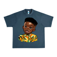 Midnight Navy black boy Urban Heavy Tee - HRA Design Shop