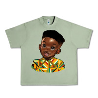 Oil Green black boy Urban Heavy Tee - HRA Design Shop
