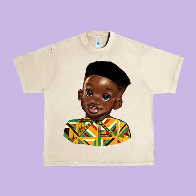 Black Boy Urban Heavy Tee Designed By Hra Design Shop