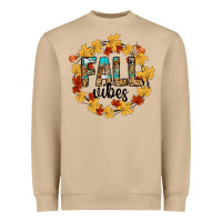 Mushroom fall vibes Heavyweight Sweatshirt - CowhideDigitalArt