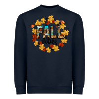 Navy fall vibes Heavyweight Sweatshirt - CowhideDigitalArt