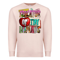 Pale Pink educator of tiny humans Premium Sweatshirt - NancyCooperArtShop