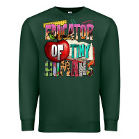 Sports Green educator of tiny humans Premium Sweatshirt - NancyCooperArtShop