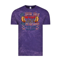 Cloud Purple you look like the 4th of july makes me want a hot dog weal bad Vintage Tee - CowhideDigitalArt