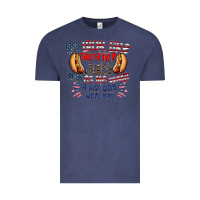 Vintage Denim you look like the 4th of july makes me want a hot dog weal bad Vintage Tee - CowhideDigitalArt