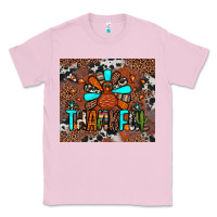 Bubblegum Pink thankful turkey png Classic Tee - JahusDesignShop